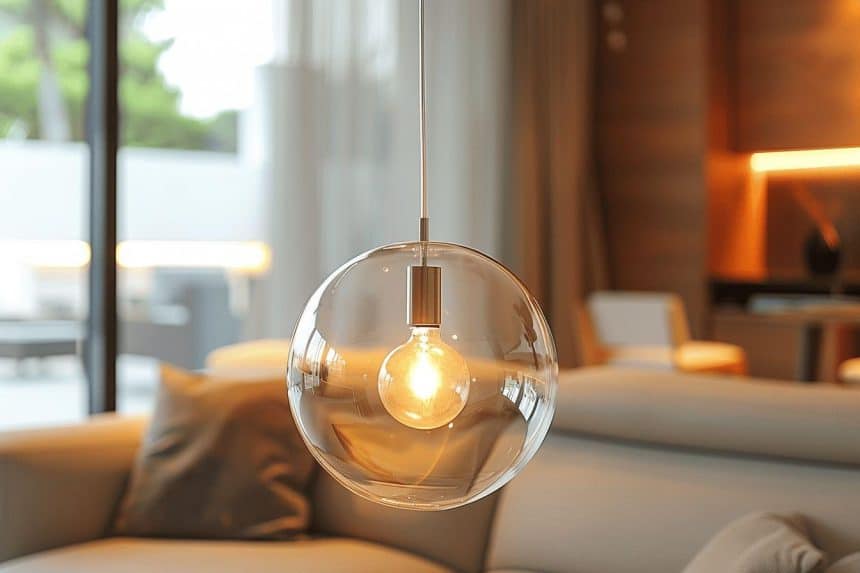 Comment une suspension boule en verre peut-elle réinventer votre espace ?